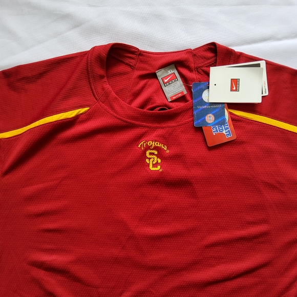 Nike USC Trojans Jersey Shirt Red Size XL - Picture 8 of 10